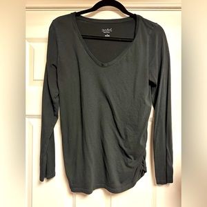 Ingrid Maternity Black Basic Long Sleeve T size M